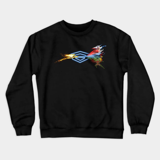 G Side Crewneck Sweatshirt by Batang 90s Art